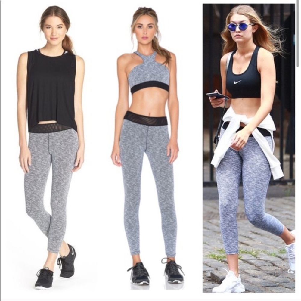 NWOT Blue Life Fit herringbone Leggings size small